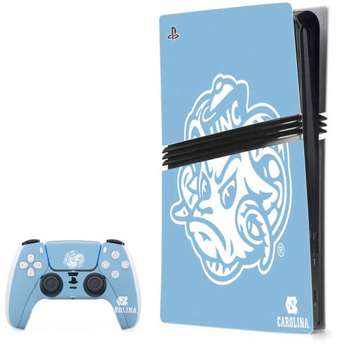 University of North Carolina Mascot PS5 Pro Bundle Skin