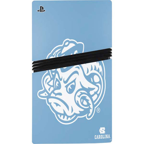 University of North Carolina Mascot PS5 Pro Console Skin