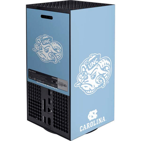 University of North Carolina Mascot XBox Series X Digital Edition Console Skin