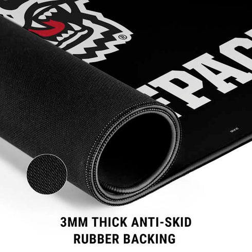 North Carolina State University NC Wolfpack Gaming Mouse Pad