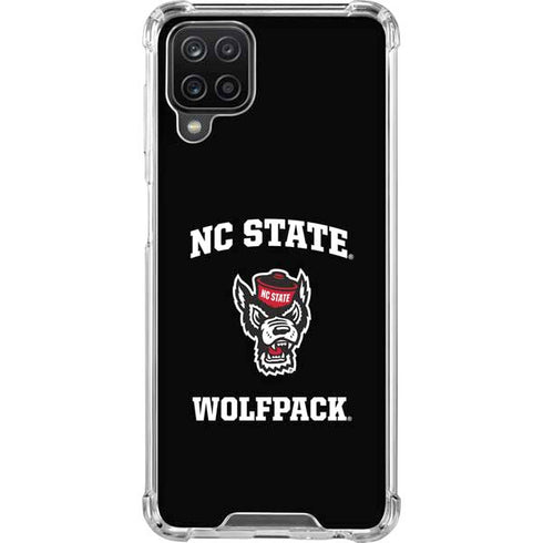 North Carolina State University NC Wolfpack Galaxy A12 Clear Case