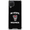 North Carolina State University NC Wolfpack Galaxy A12 Clear Case