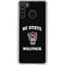 North Carolina State University NC Wolfpack Galaxy A21 Clear Case