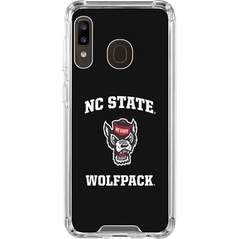 North Carolina State University NC Wolfpack Galaxy A30 Clear Case