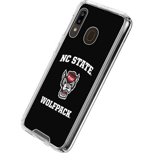 North Carolina State University NC Wolfpack Galaxy A30 Clear Case