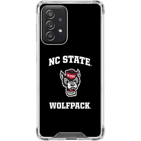 North Carolina State University NC Wolfpack Galaxy A52 5G Clear Case