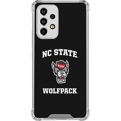 North Carolina State University NC Wolfpack Galaxy A53 5G Clear Case