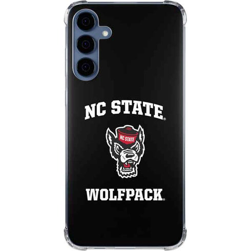 North Carolina State University NC Wolfpack Galaxy A55 5G Clear Case