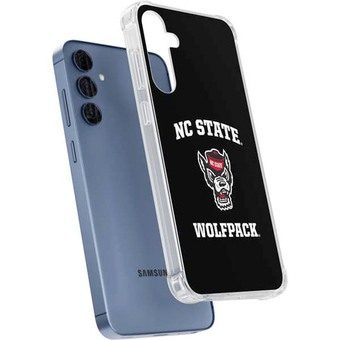 North Carolina State University NC Wolfpack Galaxy A55 5G Clear Case