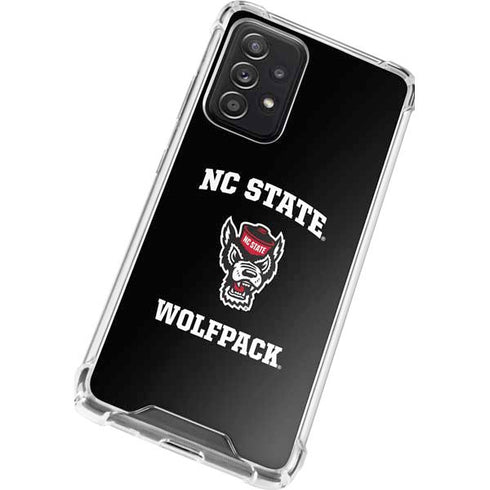 North Carolina State University NC Wolfpack Galaxy A72 5G Clear Case