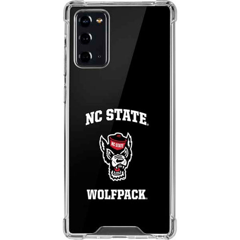 North Carolina State University NC Wolfpack Galaxy Note20 5G Clear Case