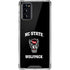 North Carolina State University NC Wolfpack Galaxy Note20 5G Clear Case