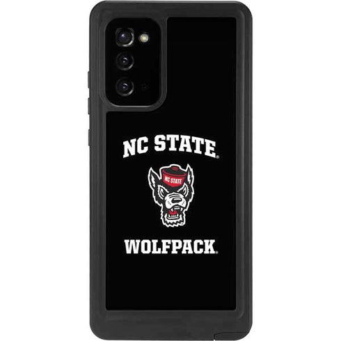North Carolina State University NC Wolfpack Galaxy Note20 5G Waterproof Case