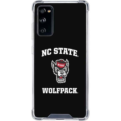 North Carolina State University NC Wolfpack Galaxy S20 FE Clear Case