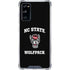 North Carolina State University NC Wolfpack Galaxy S20 FE Clear Case
