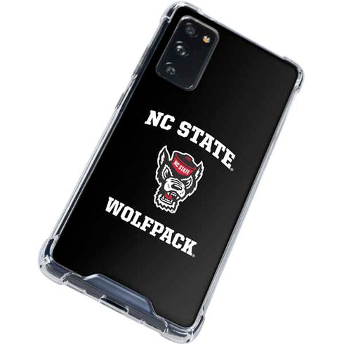 North Carolina State University NC Wolfpack Galaxy S20 FE Clear Case