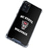 North Carolina State University NC Wolfpack Galaxy S20 FE Clear Case
