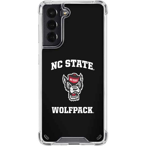 North Carolina State University NC Wolfpack Galaxy S21 5G Clear Case
