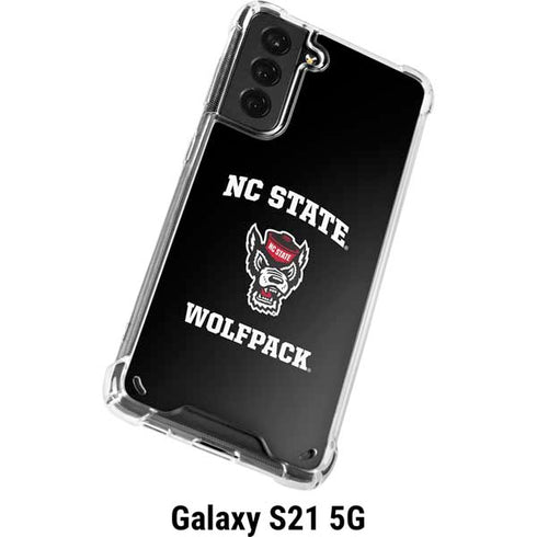 North Carolina State University NC Wolfpack Galaxy S21 5G Clear Case
