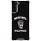 North Carolina State University NC Wolfpack Galaxy S21 FE Clear Case