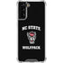 North Carolina State University NC Wolfpack Galaxy S21 FE Clear Case