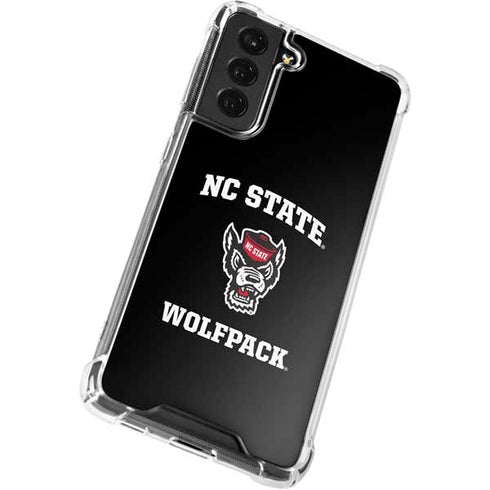 North Carolina State University NC Wolfpack Galaxy S21 FE Clear Case