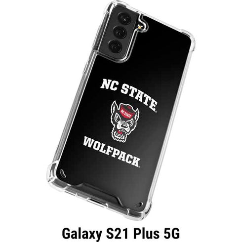 North Carolina State University NC Wolfpack Galaxy S21 Plus 5G Clear Case