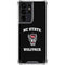North Carolina State University NC Wolfpack Galaxy S21 Ultra 5G Clear Case
