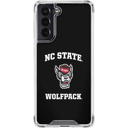 North Carolina State University NC Wolfpack Galaxy S22 Clear Case