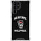 North Carolina State University NC Wolfpack Galaxy S22 Ultra Clear Case