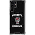 North Carolina State University NC Wolfpack Galaxy S22 Ultra Clear Case
