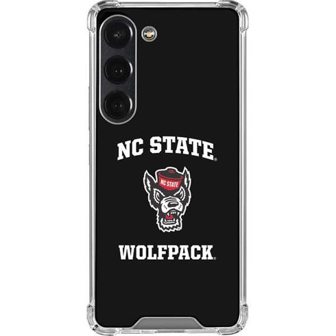 North Carolina State University NC Wolfpack Galaxy S23 Clear Case