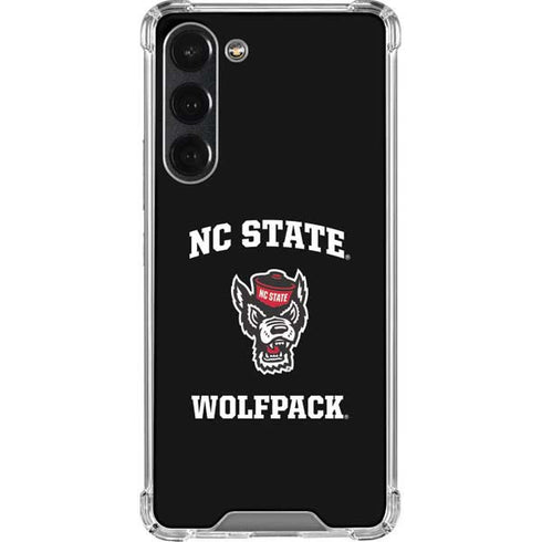 North Carolina State University NC Wolfpack Galaxy S23 Plus Clear Case