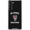 North Carolina State University NC Wolfpack Galaxy S23 Plus Clear Case