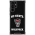 North Carolina State University NC Wolfpack Galaxy S23 Ultra Clear Case
