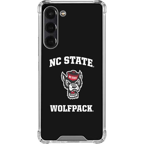 North Carolina State University NC Wolfpack Galaxy S24 FE Clear Case