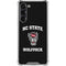 North Carolina State University NC Wolfpack Galaxy S24 FE Clear Case