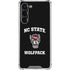 North Carolina State University NC Wolfpack Galaxy S24 FE Clear Case