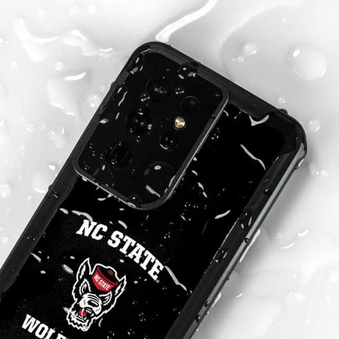 North Carolina State University NC Wolfpack Galaxy S24 Ultra Waterproof Case