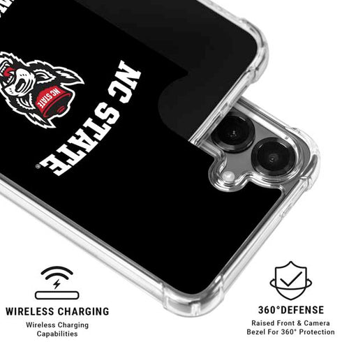 North Carolina State University NC Wolfpack Galaxy S26 Plus Clear Case