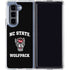 North Carolina State University NC Wolfpack Galaxy Z Fold5 5G Clear Case
