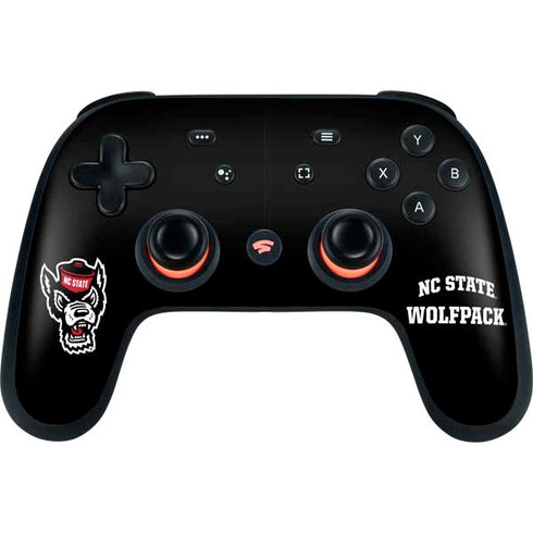 North Carolina State University NC Wolfpack Google Stadia Controller Skin