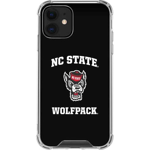 North Carolina State University NC Wolfpack iPhone 12 Clear Case