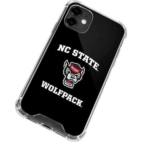 North Carolina State University NC Wolfpack iPhone 12 Clear Case
