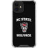 North Carolina State University NC Wolfpack iPhone 12 Mini Clear Case