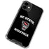 North Carolina State University NC Wolfpack iPhone 12 Mini Clear Case