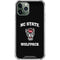 North Carolina State University NC Wolfpack iPhone 12 Pro Clear Case