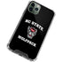 North Carolina State University NC Wolfpack iPhone 12 Pro Max Clear Case