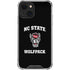 North Carolina State University NC Wolfpack iPhone 13 Clear Case
