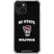 North Carolina State University NC Wolfpack iPhone 13 Mini Clear Case